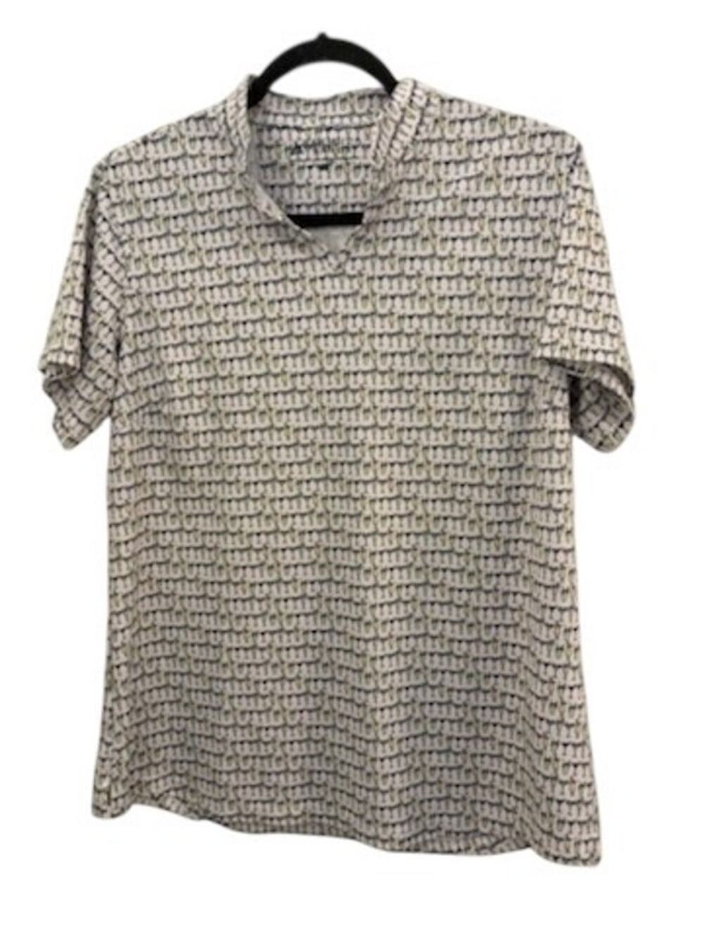 Bermuda Sands Golf Polo Size Large Cocktail Theme Preppy Sporty Dri-fit
